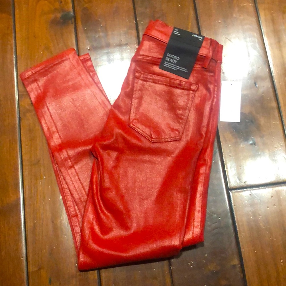 NWT J Brand Phenomena Mid Rise Crop Skinny